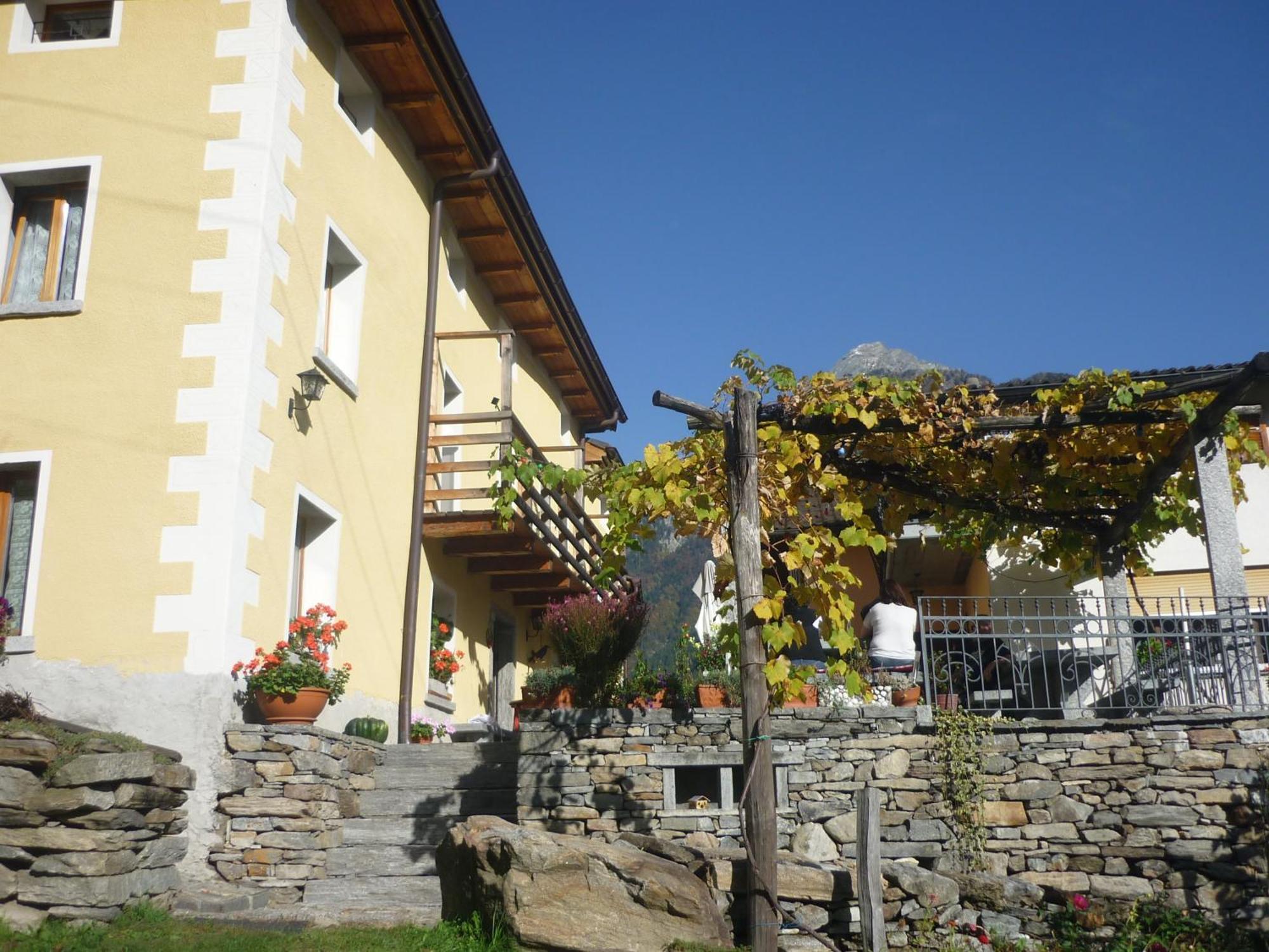 Bed and Breakfast Da Erminia Verdabbio Exterior foto