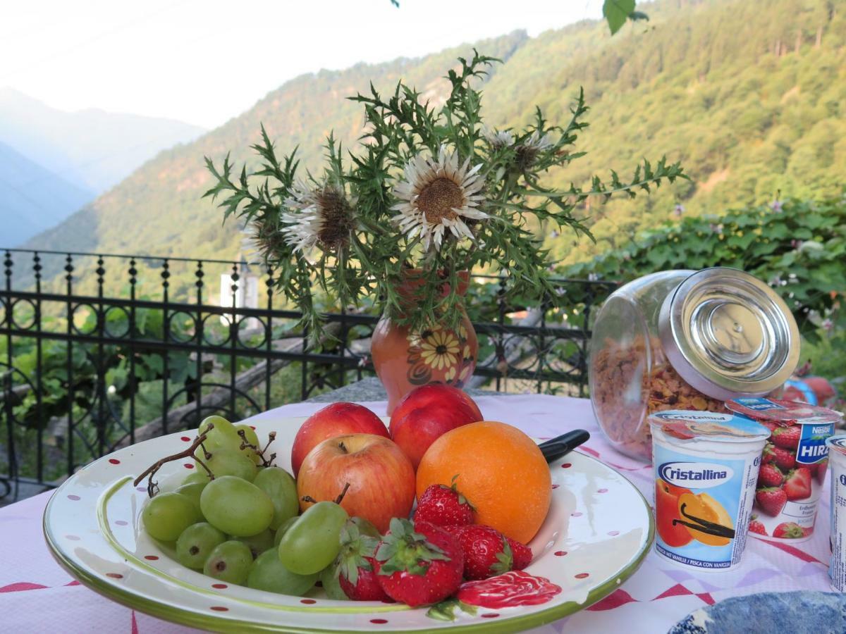 Bed and Breakfast Da Erminia Verdabbio Exterior foto